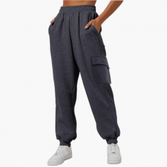 2 Pairs Jogger Fleece Plus Size Bottoms Sweatpants With Pockets