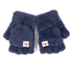 15 pairs Women Fashion Solid Color Imitation Mink Fleece Nylon Gloves